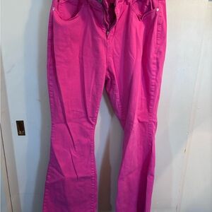 Judy Blue Vibrant Pink Jeans